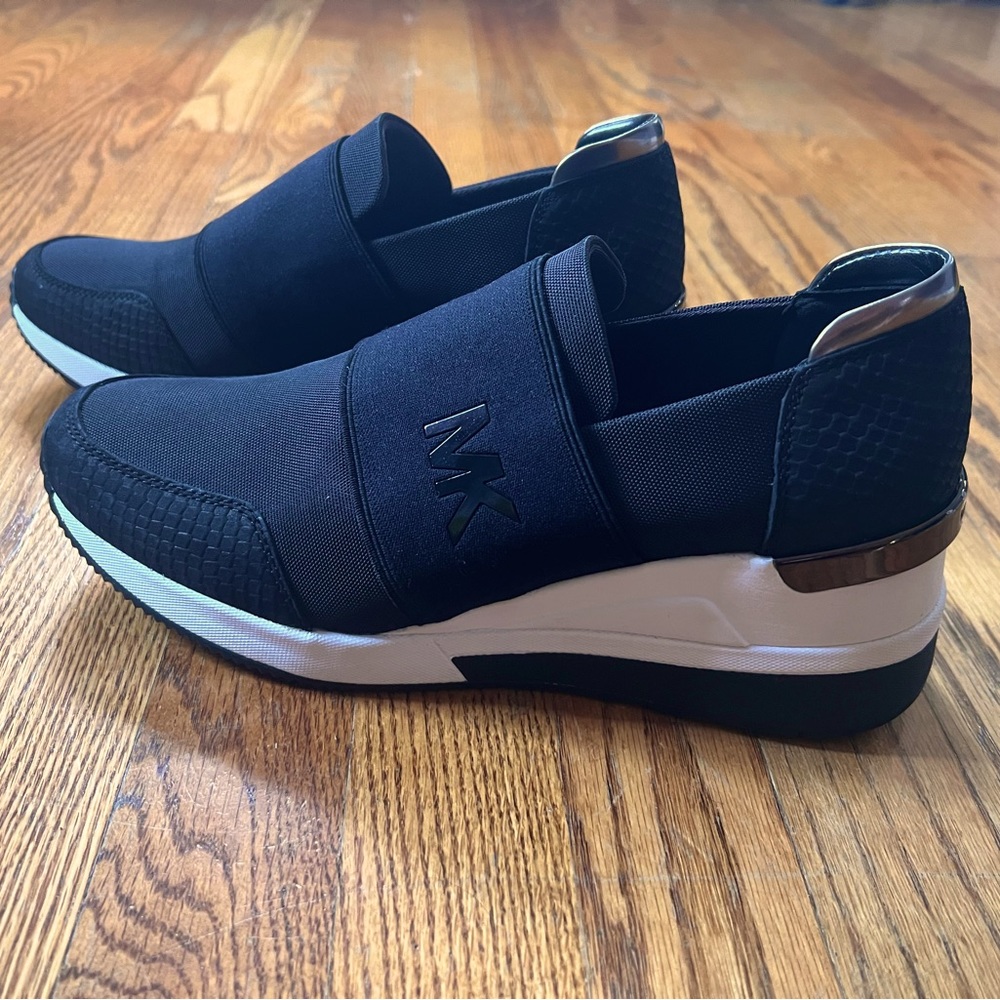 MICHAEL MICHAEL KORS FELIX WEDGE SLIP-ON SNEAKER